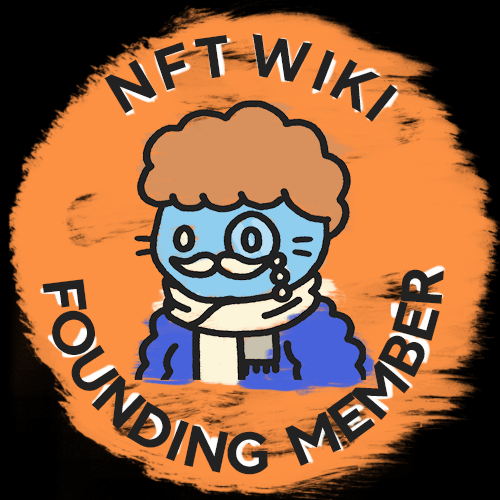 NFT Wiki Founding Member POAP image