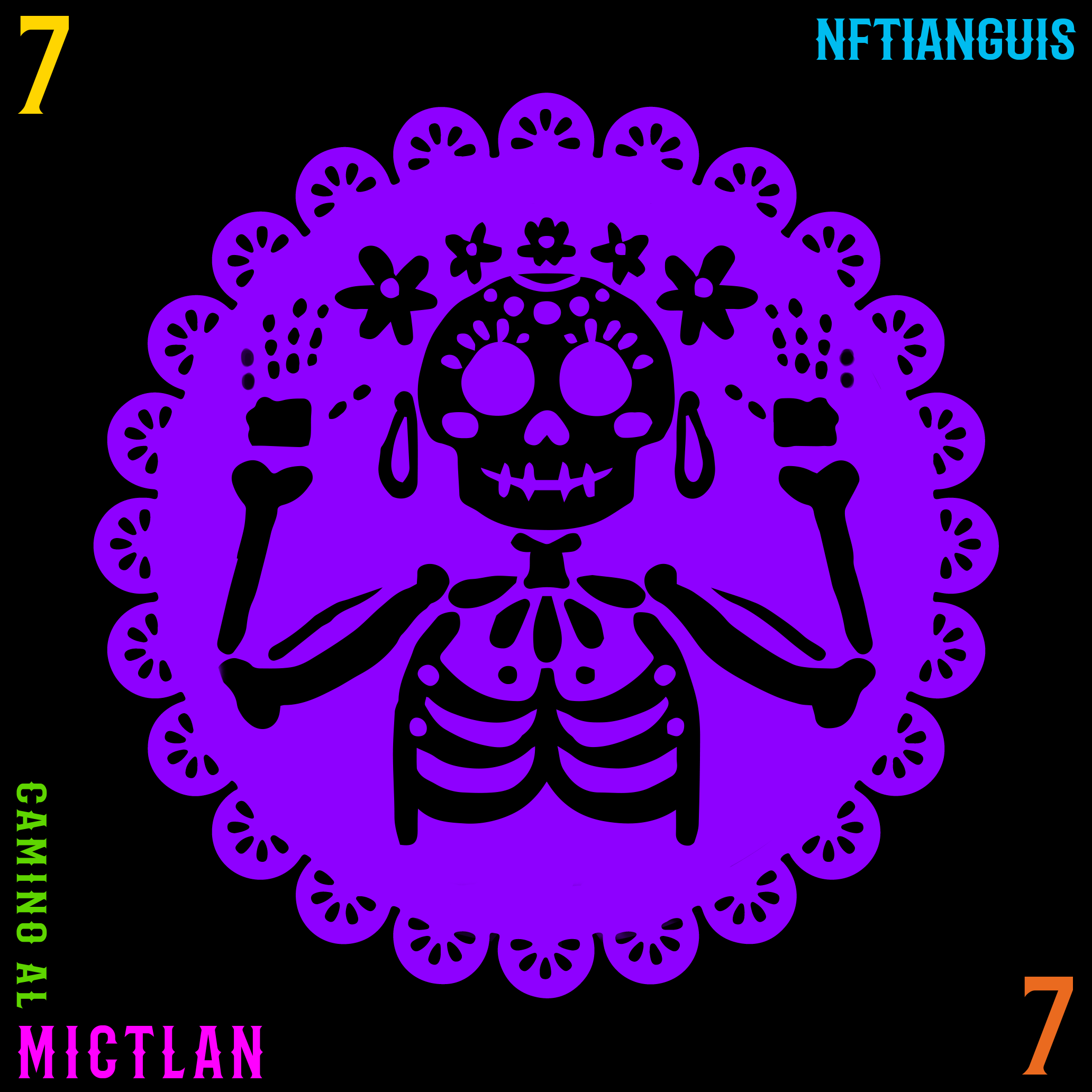 NFTianguis: Camino al Mictlán. *Séptimo Nivel* Arqueólogo Omar Espinosa: Ancestros en Casa: Reflexión Arqueológica. POAP image