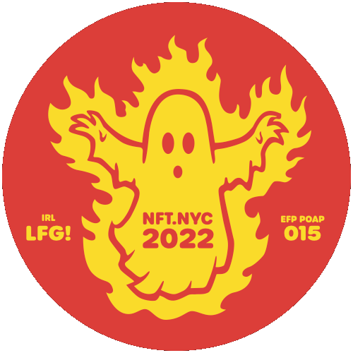 NFT.NYC 2022 EFP POAP 015 POAP image