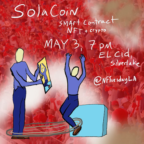 NFTuesdayLA x SolaCoin POAP image