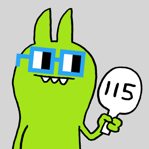 Drop #14542: Noun 115 Bidders POAP