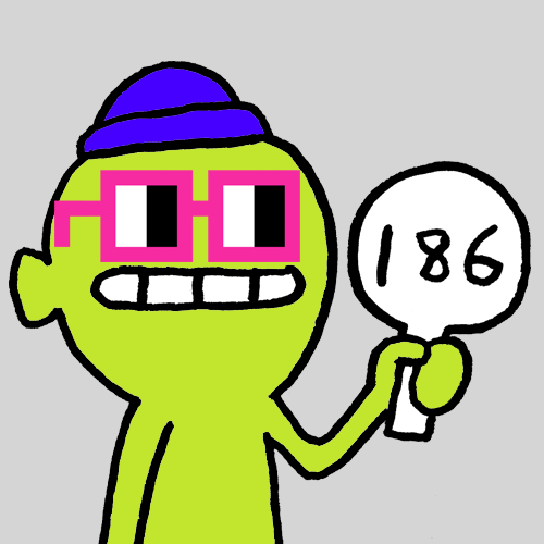 Noun 186 Bidders POAP POAP image