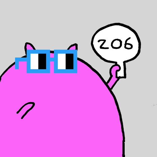 Noun 206 Bidders POAP POAP image