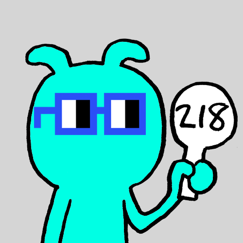 Noun 218 Bidders POAP POAP image