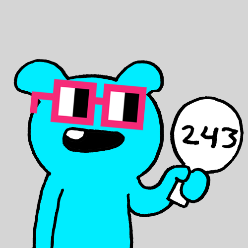 Noun 243 Bidders POAP POAP image
