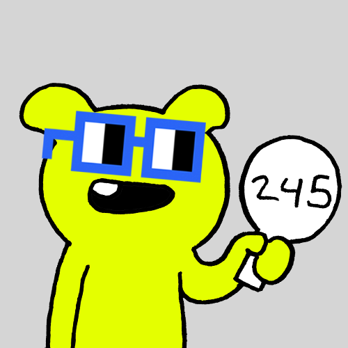 Noun 245 Bidders POAP POAP image