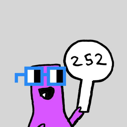 Noun 252 Bidders POAP POAP image