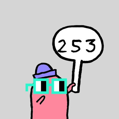 Noun 253 Bidders POAP POAP image
