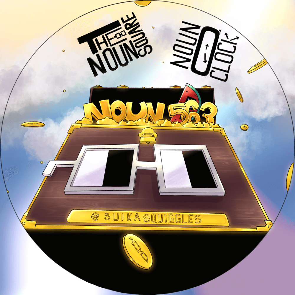 Noun O’ Clock #563 at The Noun Square POAP image