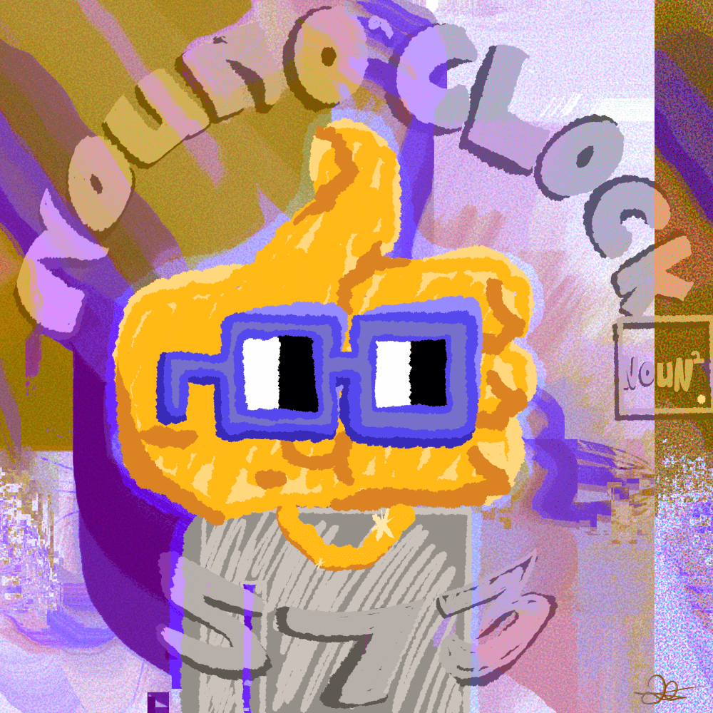 Noun O’ Clock #573 at The Noun Square POAP image