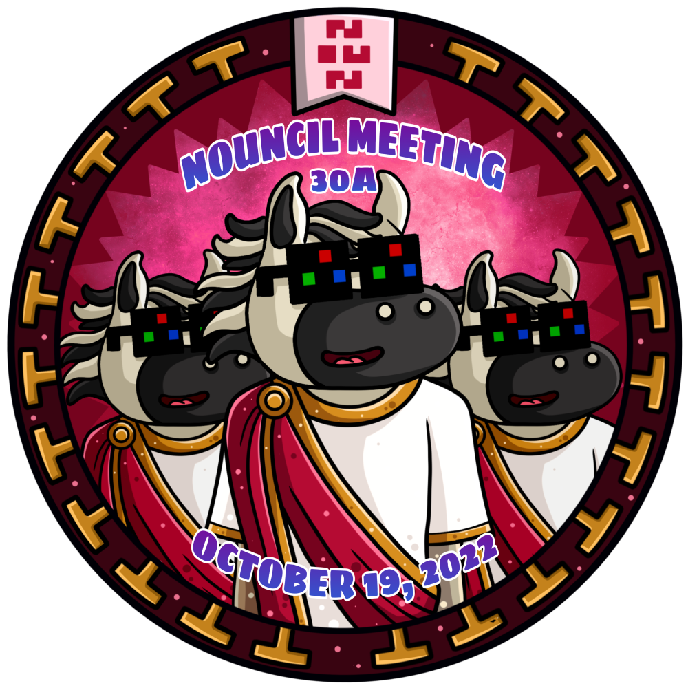 Nouncil Meeting 30a - Oct 19 2022 POAP image