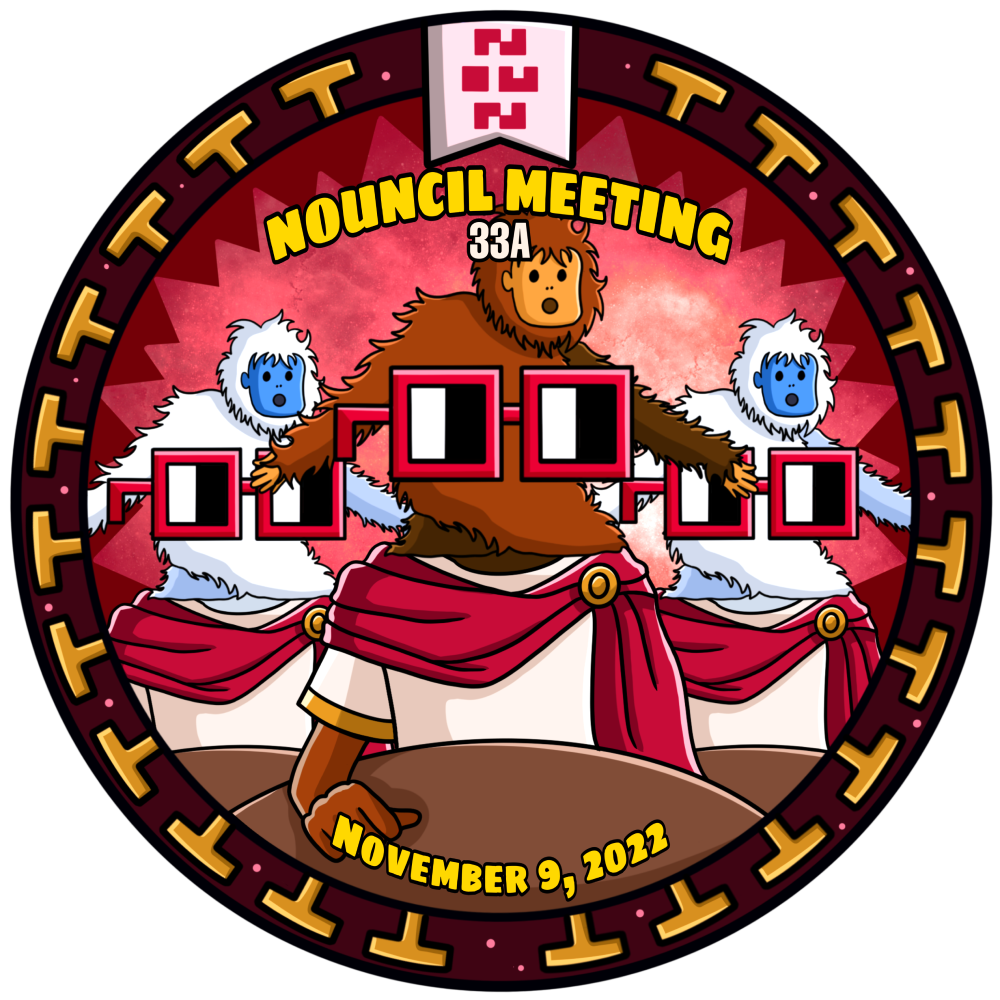 Nouncil Meeting 33a - Nov 9 2022 POAP image