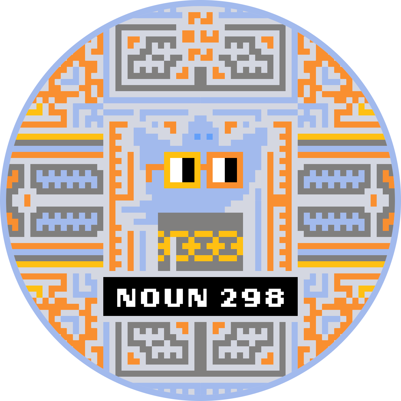 Drop #116522: Nouns Bidder POAP 298