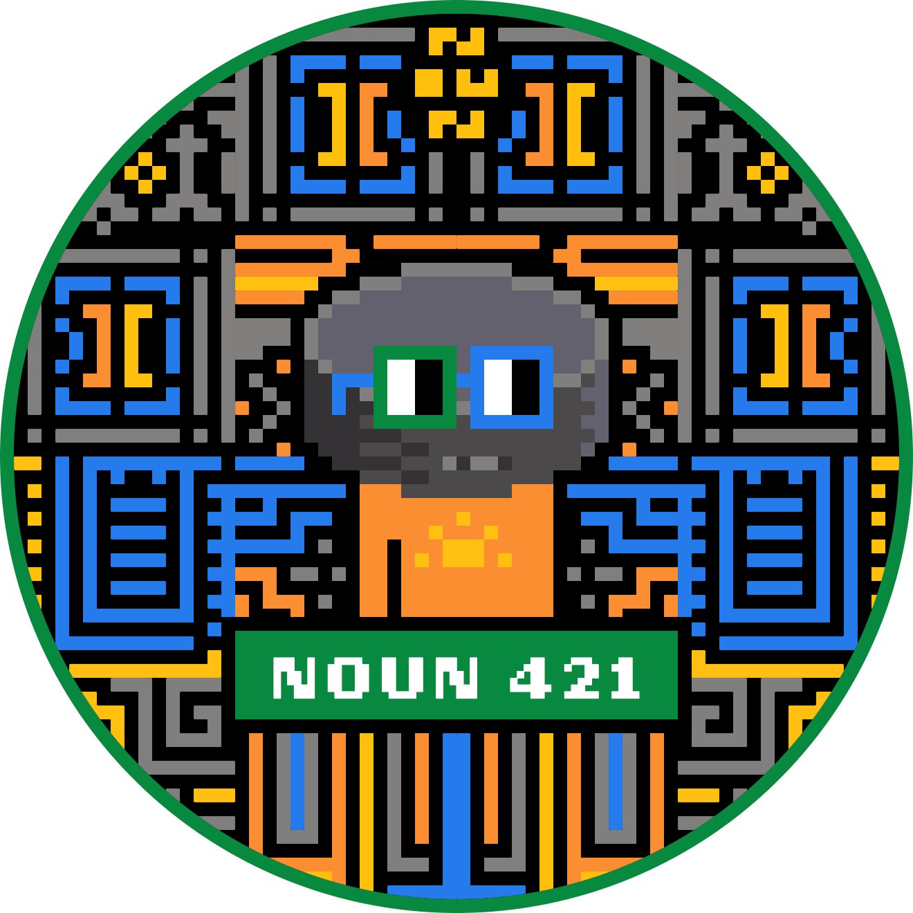 Nouns Bidder POAP 421 POAP image