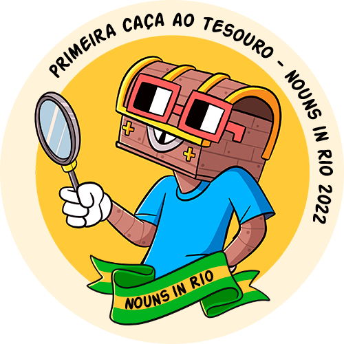 Nouns in Rio - Caça ao Tesouro 🔎 POAP image