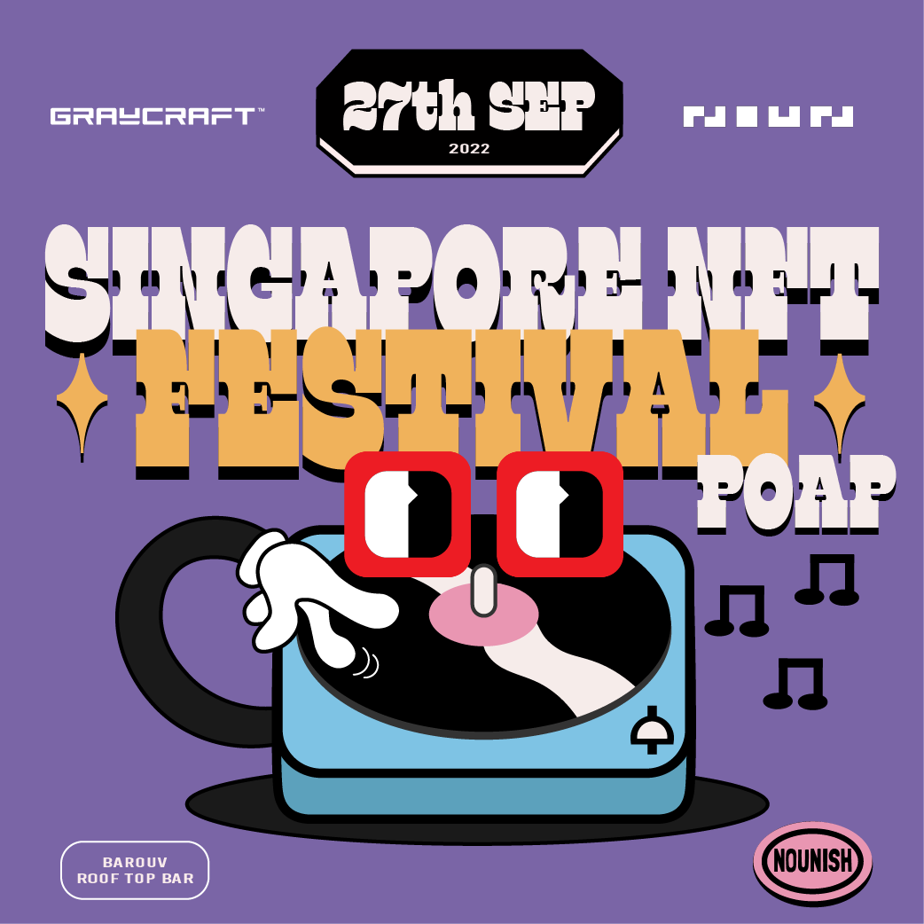 Nounsinsg @SG NFT FEST POAP image