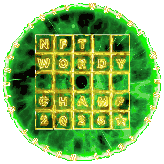 NTF WORDY Champion 2025 POAP image