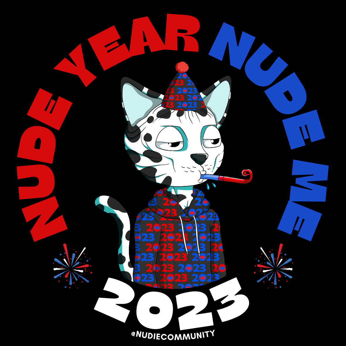 Nudie Community New Years 2023 POAP image