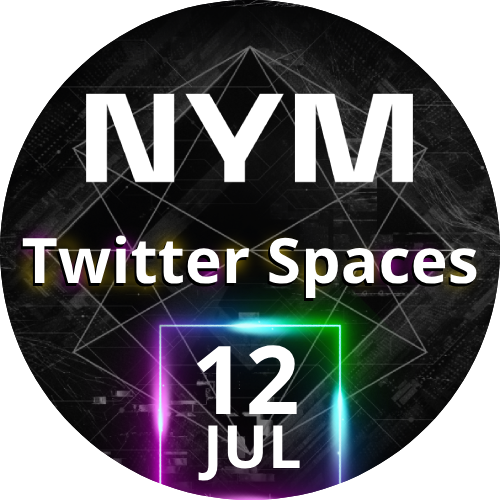 Nym - Twitter Spaces - 12 de Julho POAP image
