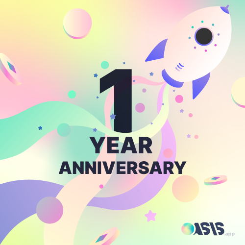 Oasis 1 year Anniversary POAP image