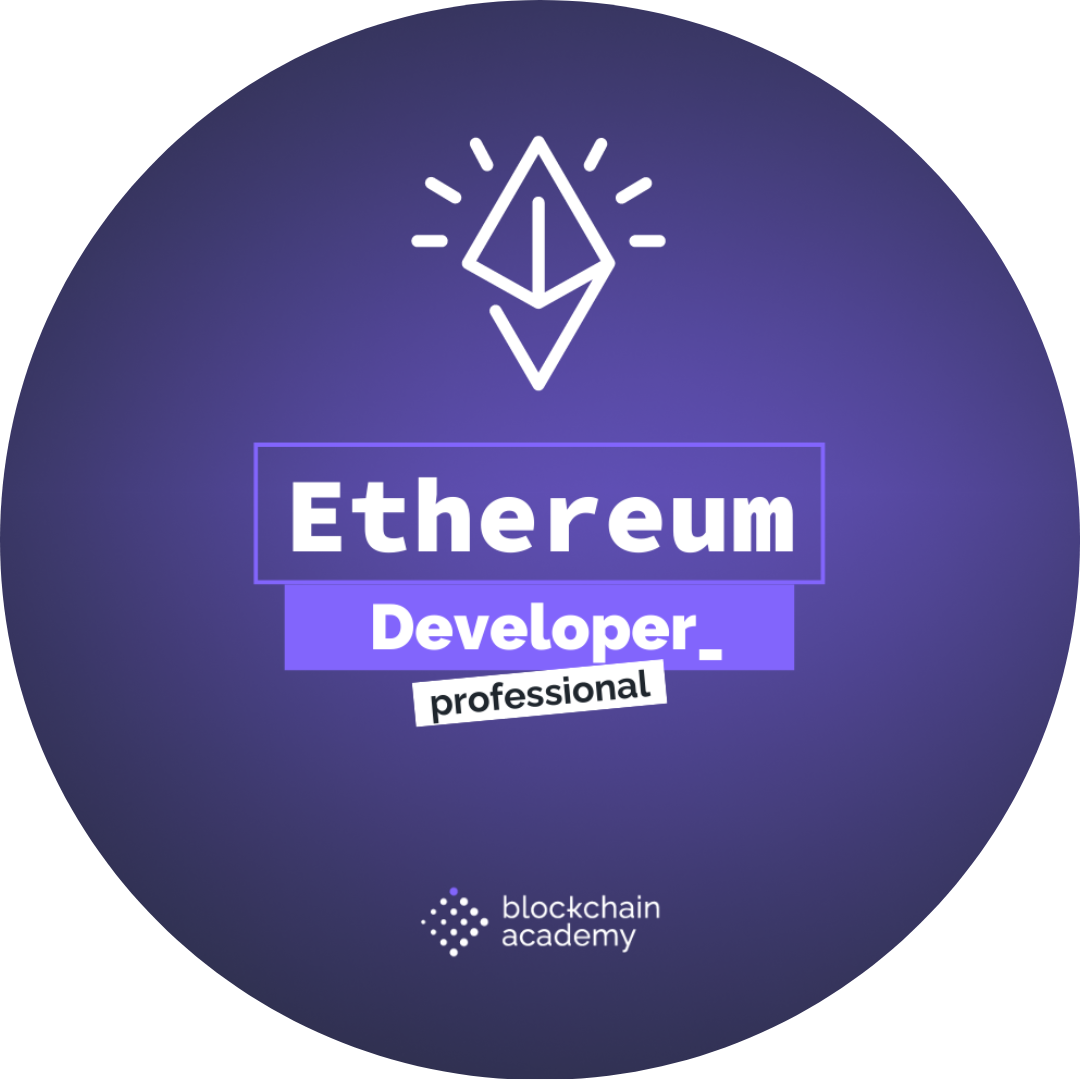 Official closure of Ethereum Developer Professional POAP image