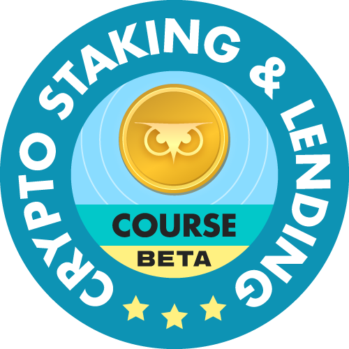 Beta Course Completion: Staking & Lending Crypto POAP image