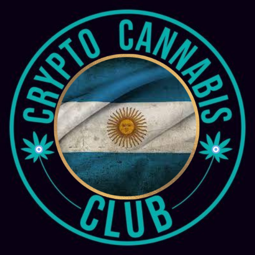 official launch of the Argentine chapter #13 of @cryptocannaclub # CCC POAP image