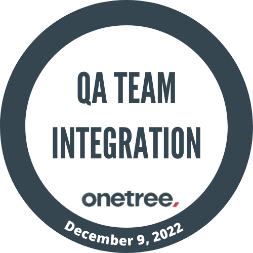 One Tree - QA team integration 2022 POAP image