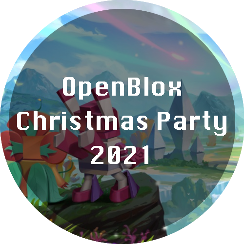 OpenBlox Christmas Party 2021 POAP image