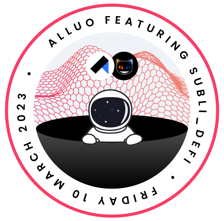 Optimism-ising your portfolio: A chat with Subli_Defi | Alluo Future of Finance Series #7 POAP image