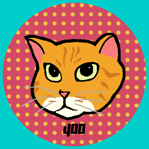 Orange Cat Club 400  POAP image