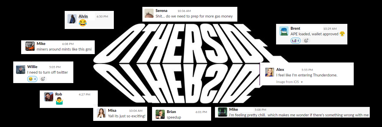 Otherside Launch/CAH Employees Joining a Cult and Throwing Money Into a Furnace POAP image