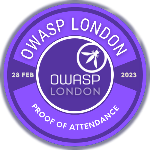 OWASP London Chapter Meetup POAP image