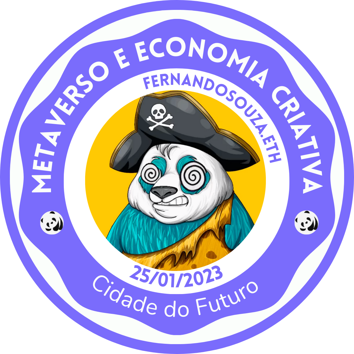 Painel Metaverso e Economia Criativa no festival Cidade do Futuro POAP image