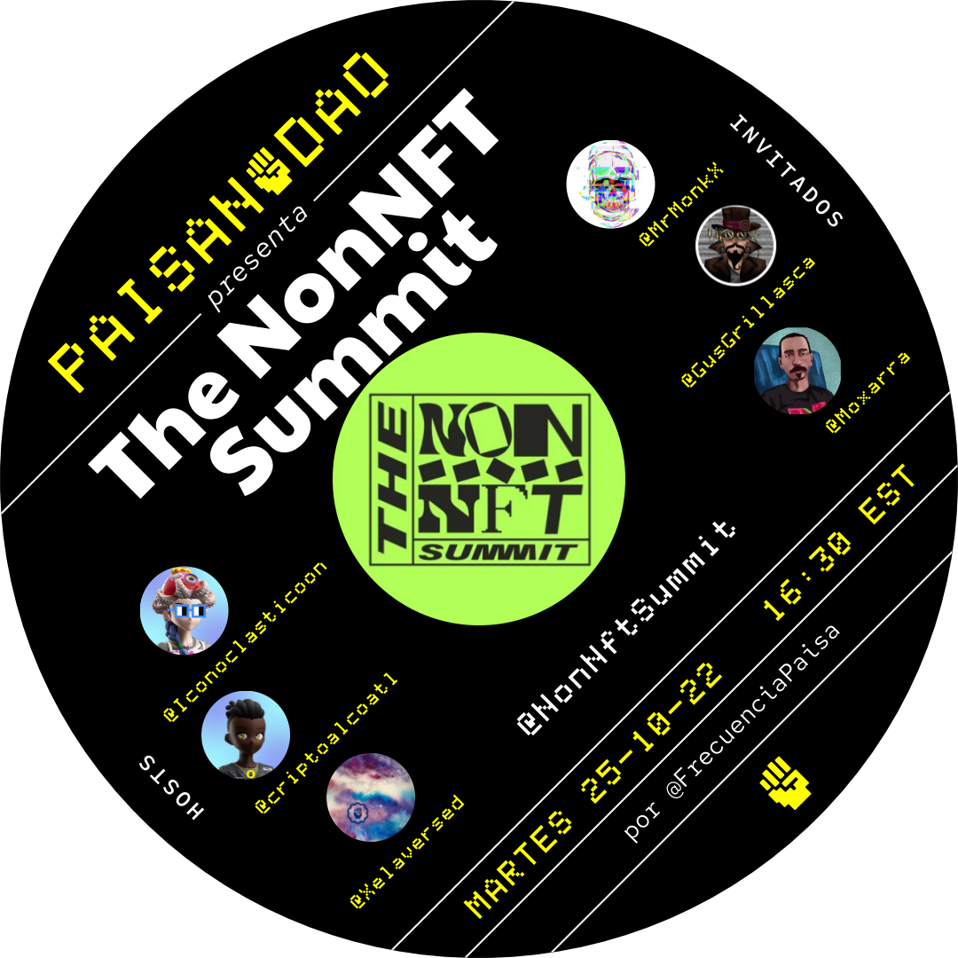 PaisanoDAO presenta: THE NON NFT SUMMIT POAP image