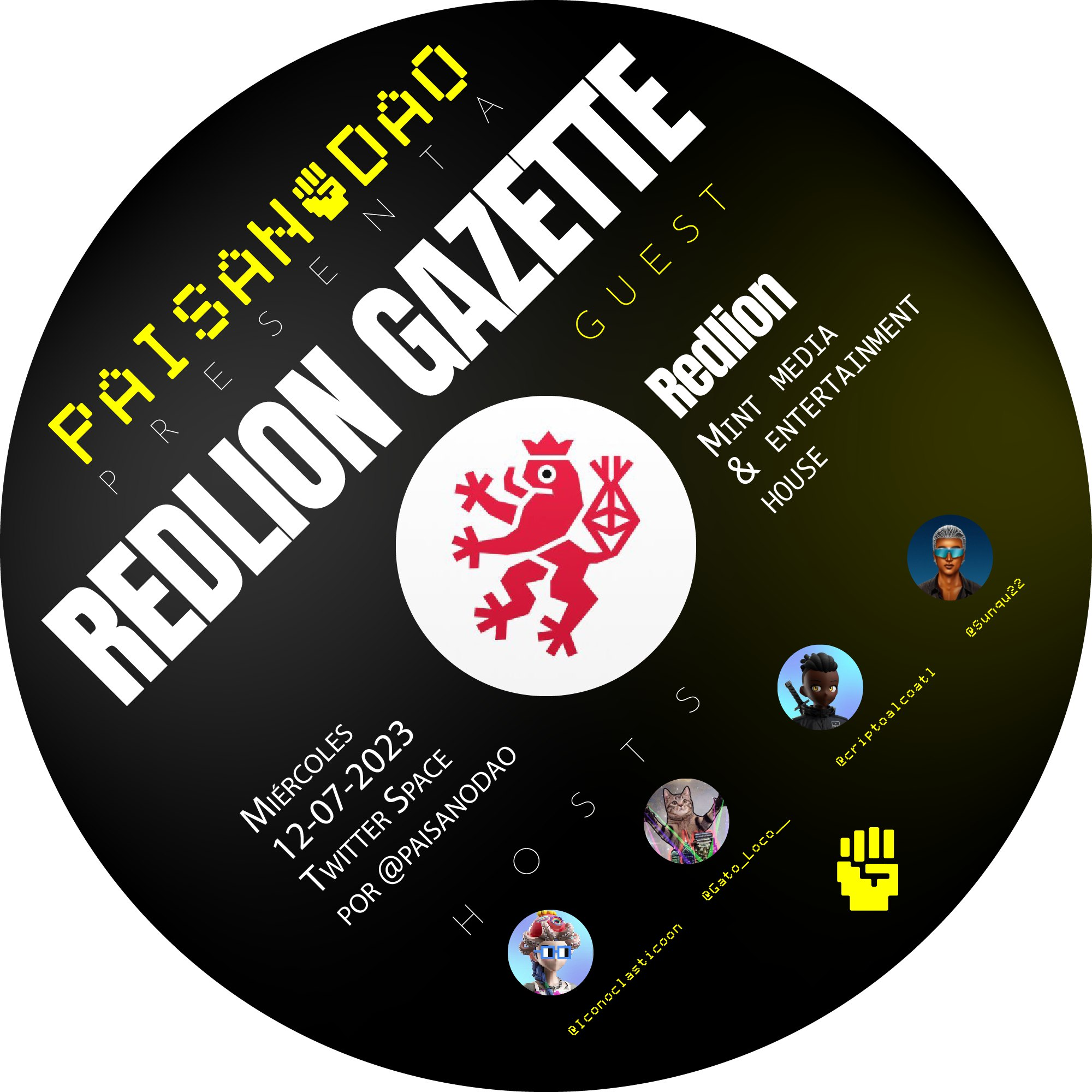 PaisanoDAO presents: Redlion Gazette  POAP image