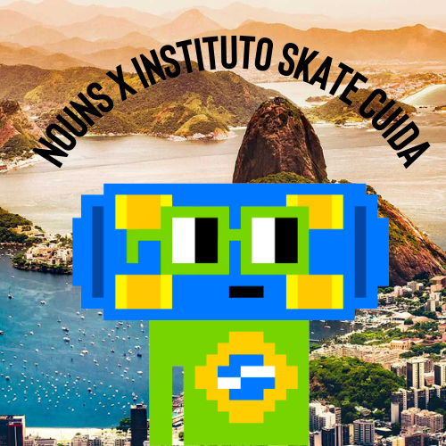 Paradigma Education x Nouns DAO x Instituto Skate Cuida POAP image
