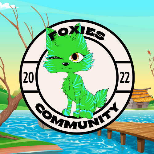 Part 2 of Foxies Prelaunch POAP image