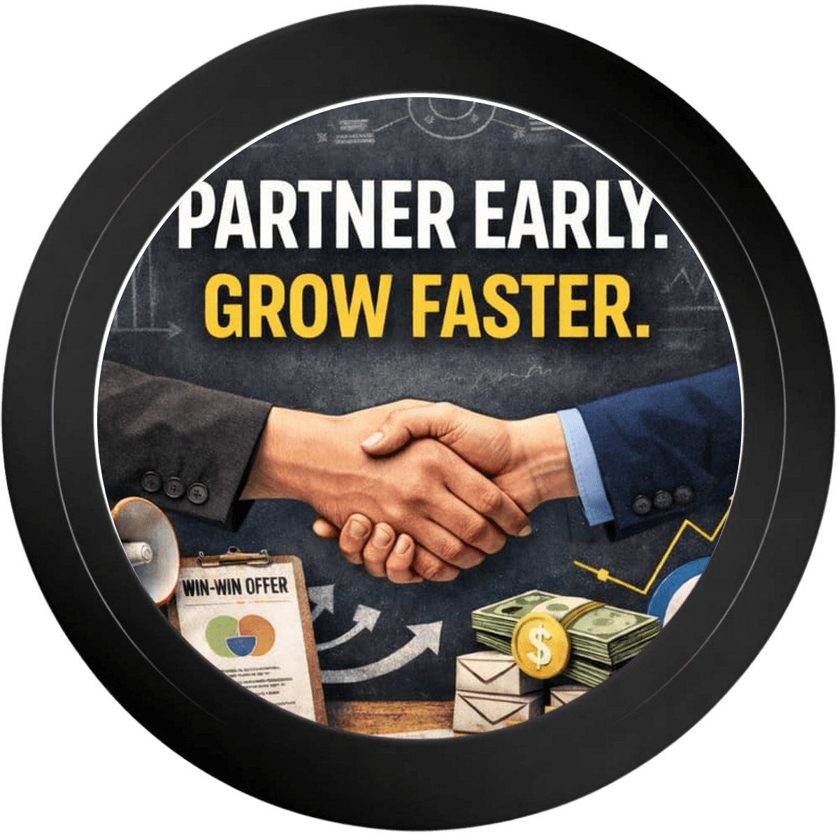 Partner Early. Grow Faster. drop image