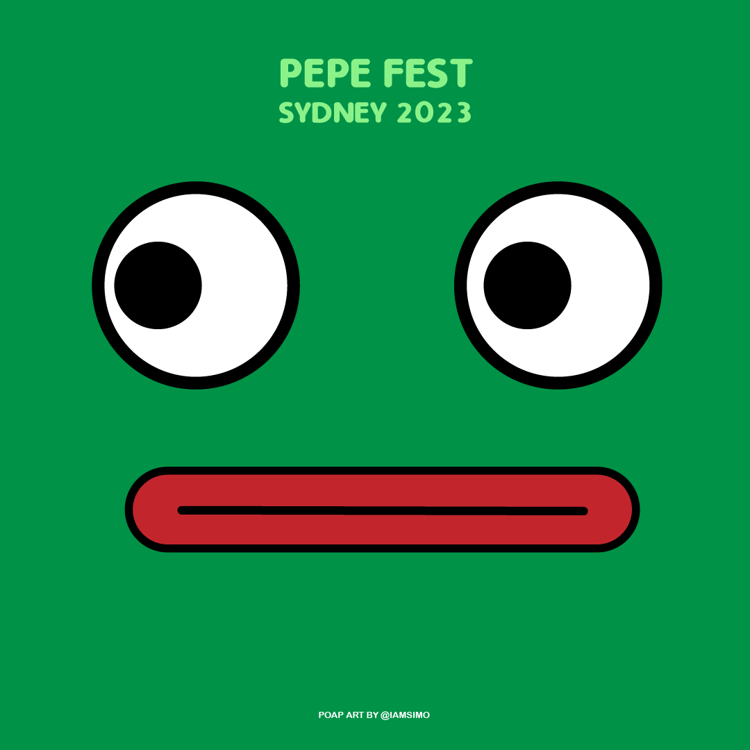 PEPE FEST AUSTRALIA 2023 (Sydney) POAP image