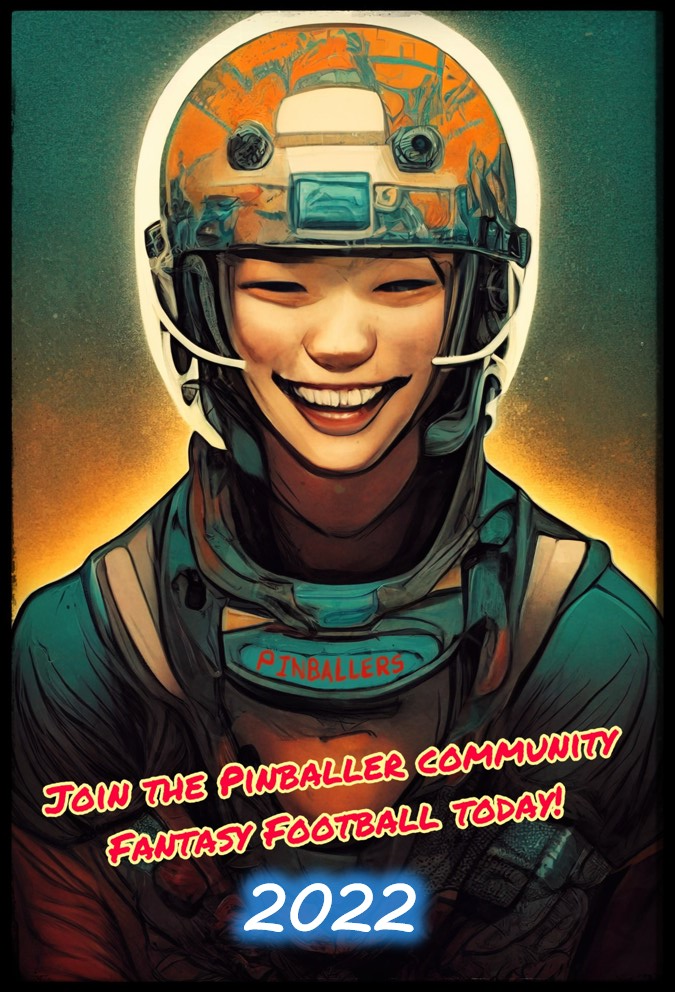 Pinballer Community Fantasy Football League 2022 POAP image