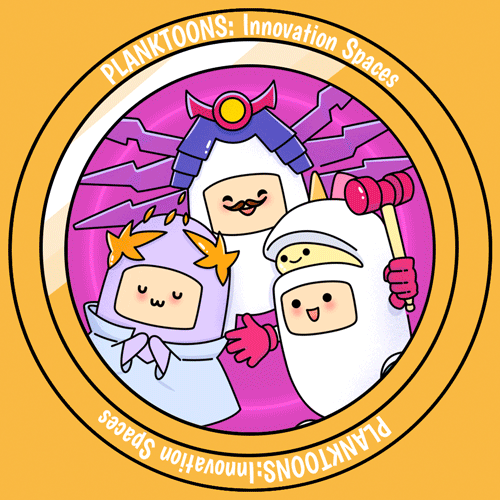 Planktoons Legendary Badge - Innovation Spaces 04/21/2022 POAP image