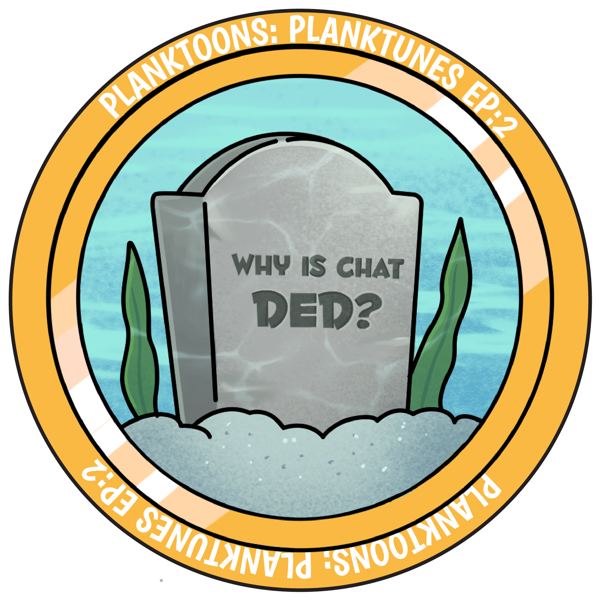 Planktoons Legendary Badge - Why is Chat Ded?! POAP image