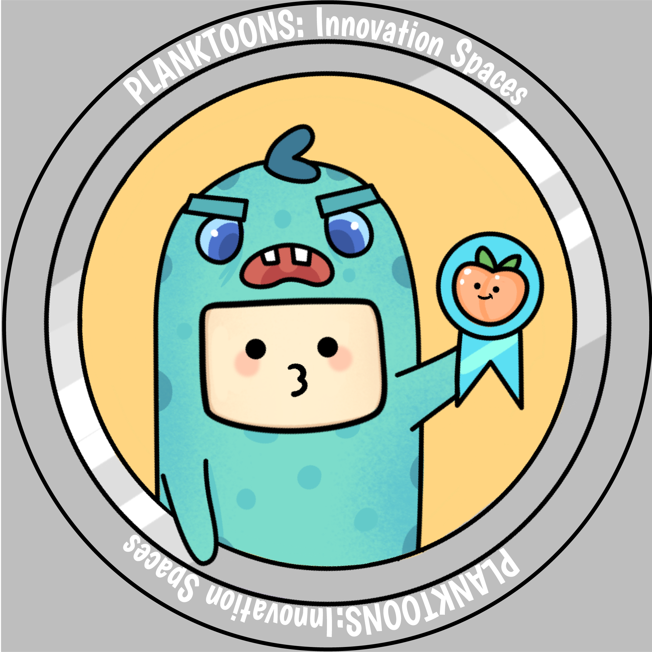 Planktoons Rare Badge - Innovation Spaces 04/21/2022 POAP image