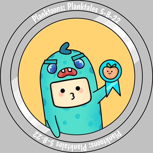 Planktoons Rare Badge - Planktales 05/08/2022 POAP image