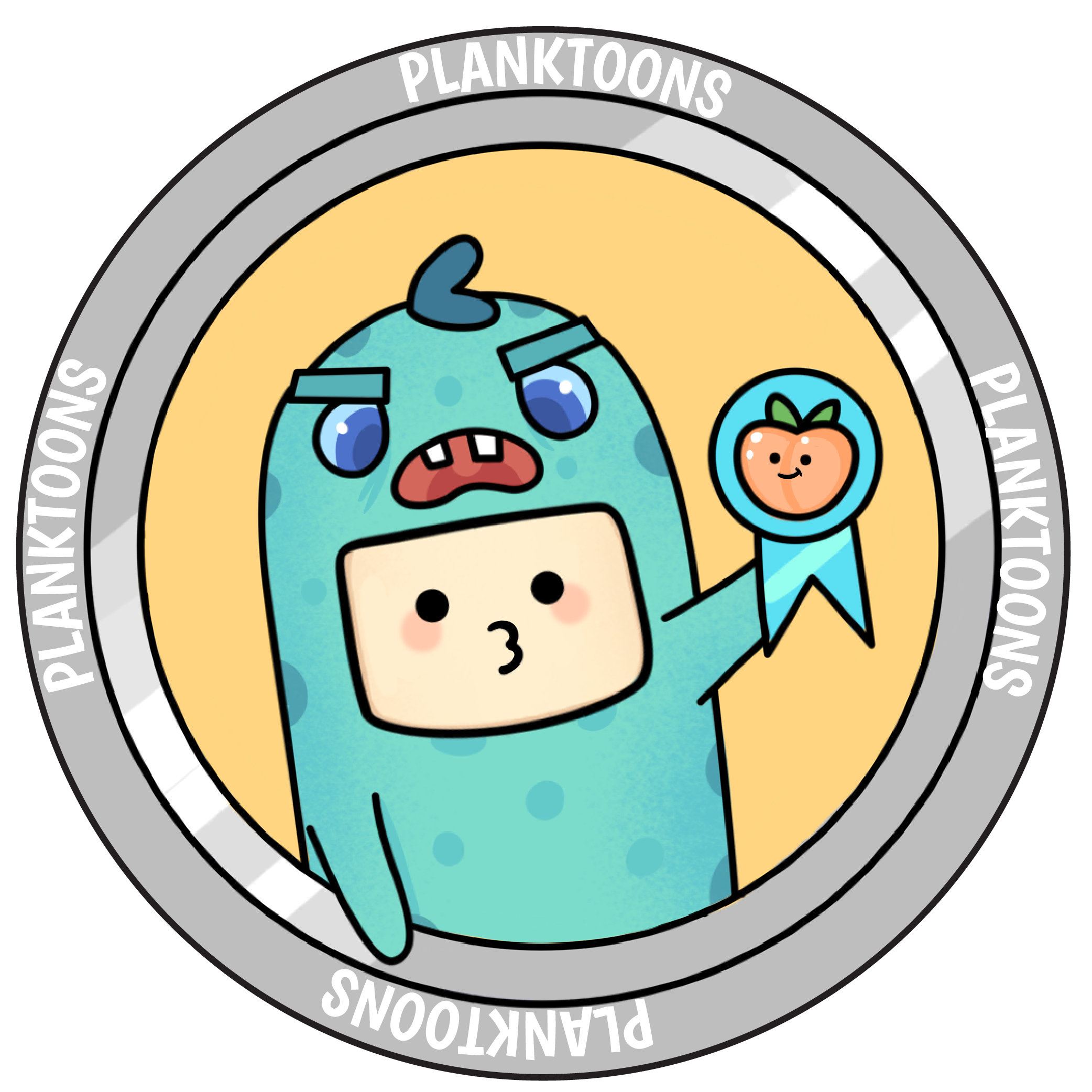Planktoons Rare Badge - Why is Chat Ded?! POAP image
