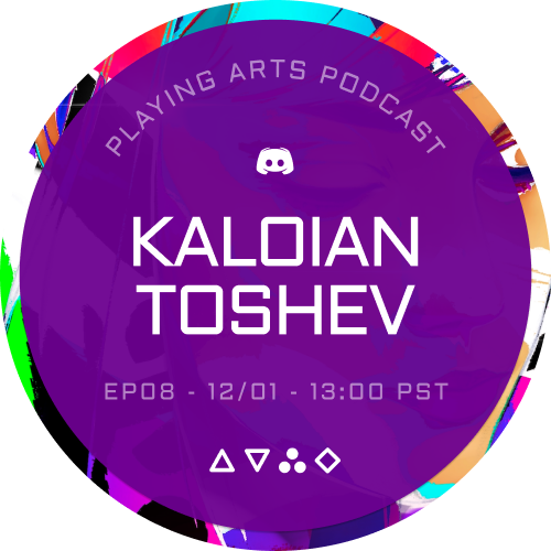 Playing Arts Podcast • Ep08 Kaloian Toshev • 10♥︎ POAP image