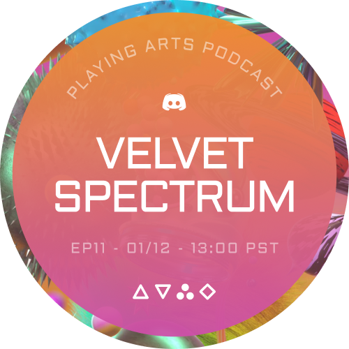 Playing Arts Podcast • Ep11 Velvet Spectrum • 3♣︎ POAP image