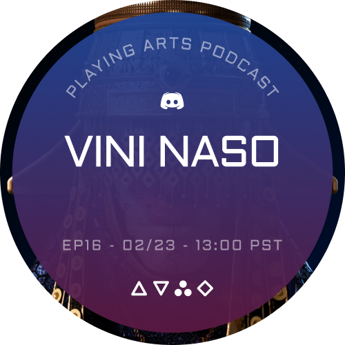 Playing Arts Podcast • Ep16 Vini Naso • K♣︎ POAP image