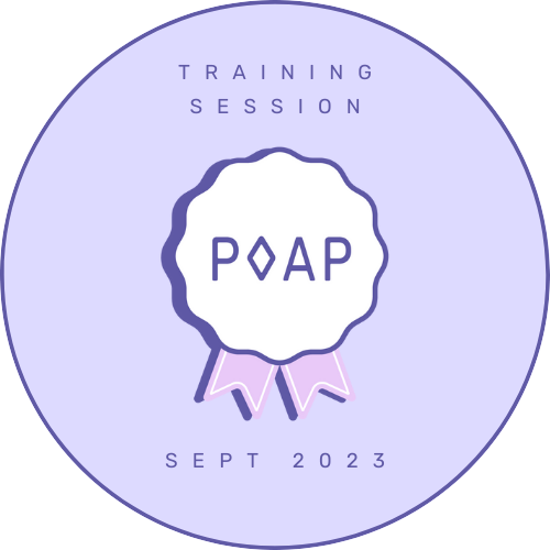 POAP Ambassador Training Session - Sept 2023 POAP image